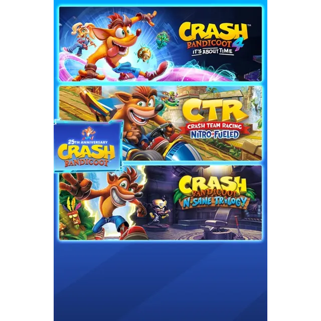 ✅ Crash Bandicoot юбилейный набор Crash Xbox активация