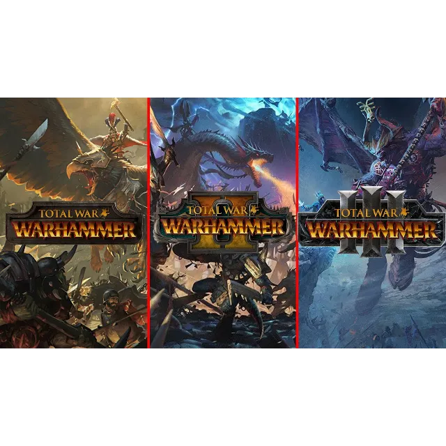 ⭐️ Total War WARHAMMER I-II-III 1+2+3 🔥[STEAM/GLOBAL]