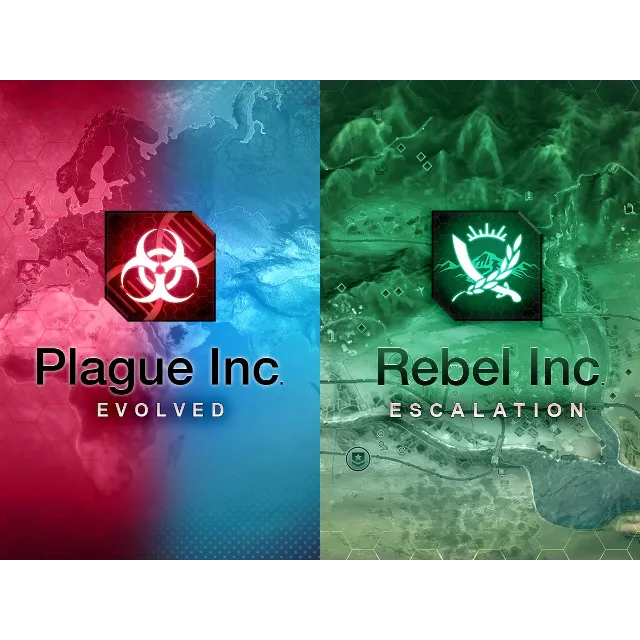 ⭐️ Plague Inc: Evolved + Rebel Inc Escalation+ 12 Games