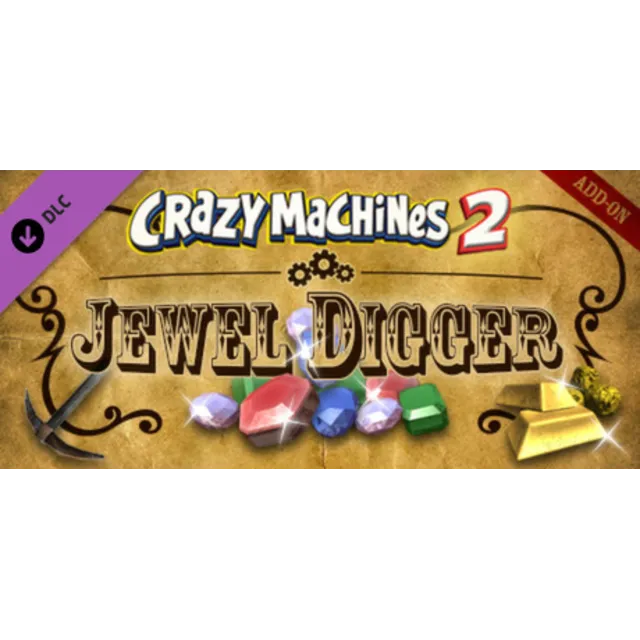 Заработало! 2 Jewel Digger  DLC STEAM KEY GLOBAL ROW