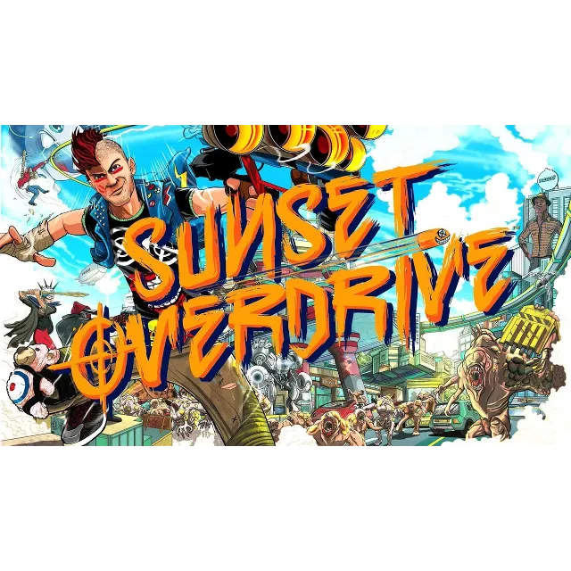 ⭐️ Sunset Overdrive +50 Games [Steam/Global] [Cashback]