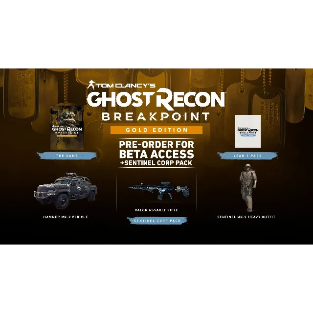 Ghost Recon Breakpoint - Gold Edition Ubisoft connect