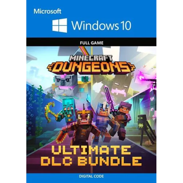 Minecraft Dungeons Ultimate DLC Bundle WINDOWS 10 КЛЮЧ