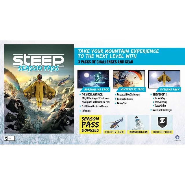 Steep - Season Pass UBI KEY REGION EU