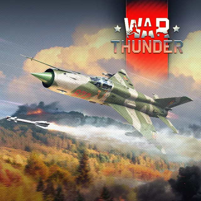 🔥War Thunder - МиГ-21бис "Лазурь-М" Xbox Активация +🎁