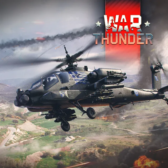 ✅War Thunder - Greek AH-64A Apache Xbox Активация +🎁