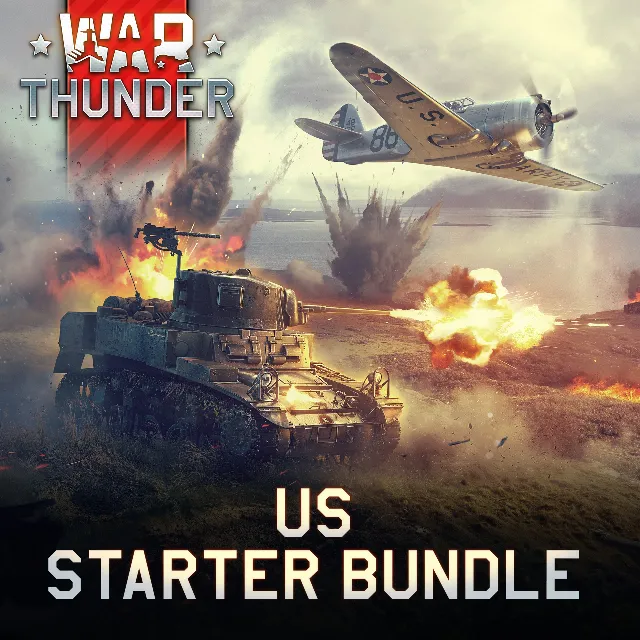 🖤🔥War Thunder - Стартовый комплект США🔥XBOX КЛЮЧ🔑