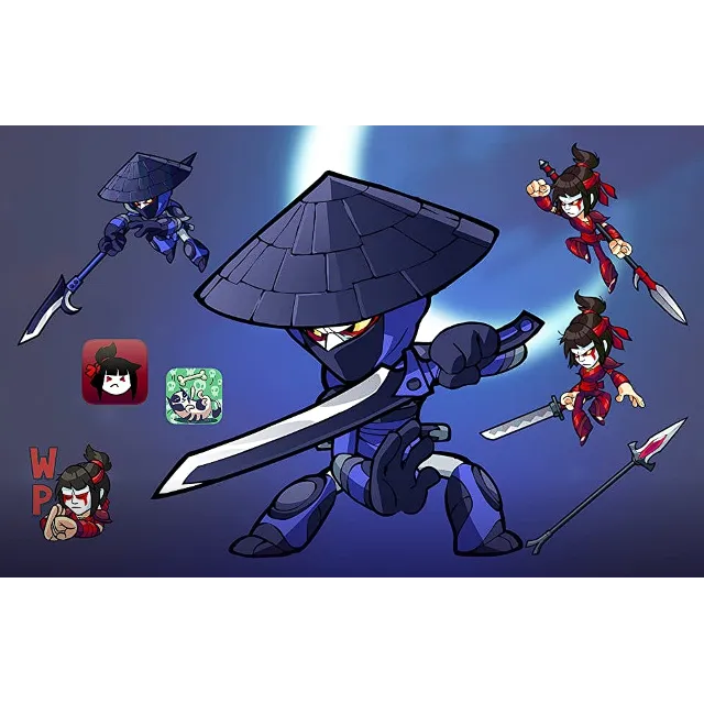 🔑 Brawlhalla: Nightblade Bundle 🔑