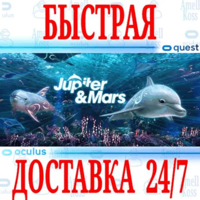 ✅Jupiter &amp; Mars VR 🔵OCULUS QUEST ⚡АВТОВЫДАЧА 24/7⚡+🎁