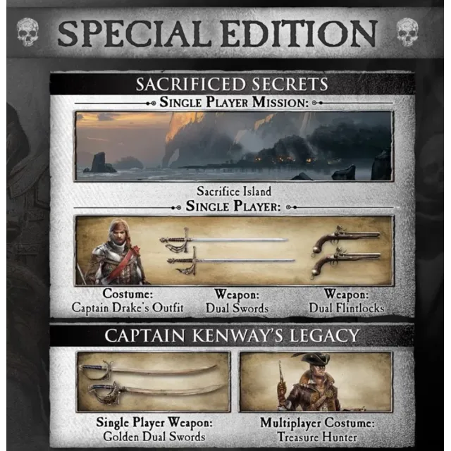 Assassin´s Creed IV: Black Flag (3 DLC) Region free