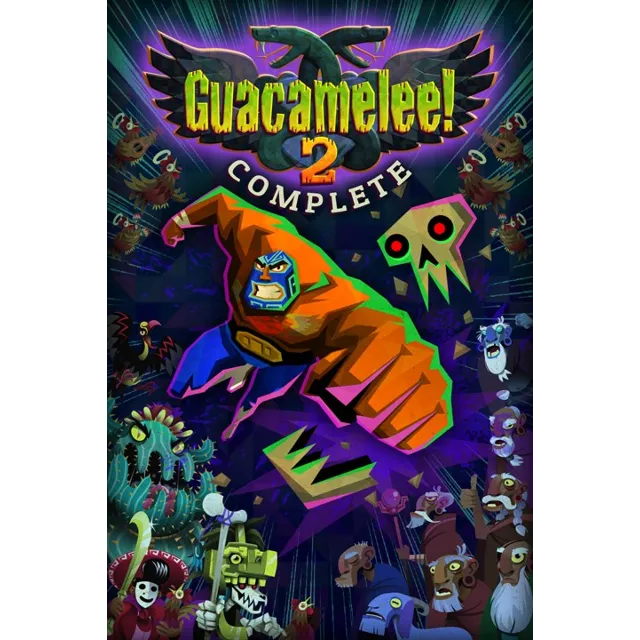 ✅ Полное собрание Guacamelee! 2 Xbox One|X|S активация