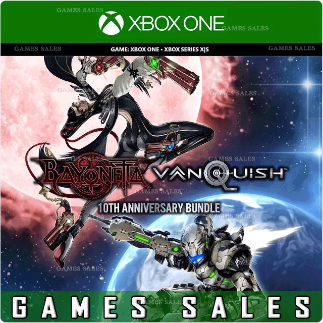 BAYONETTA &amp; VANQUISH 10TH ANNIVERSARY BUNDLE✅XBOX🔑
