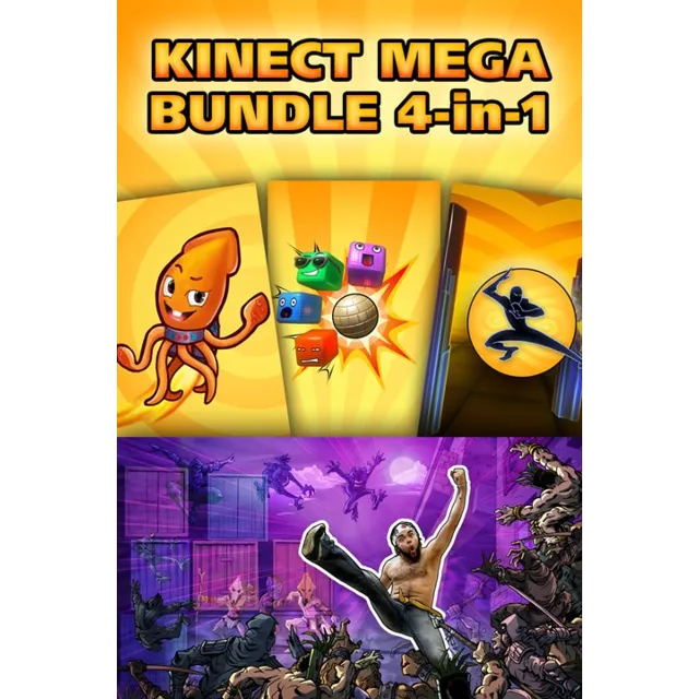 ✅ Мегапакет для Kinect: Четыре в одном Xbox активация