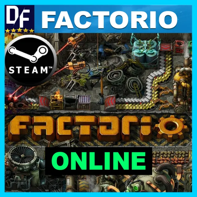 ・FACTORIO — ОНЛАЙН・АРЕНДА 24/7・STEAM АККАУНТ・