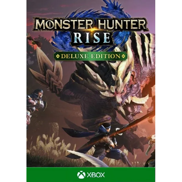 Monster Hunter Rise Deluxe Edition Xbox One &amp; Series XS
