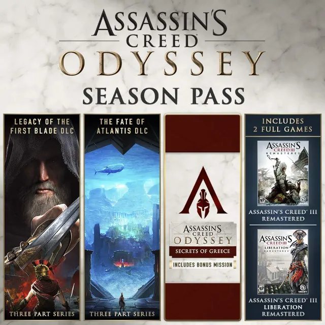 Assassin's Creed Odyssey Season Pass Ubisoft connect KEY