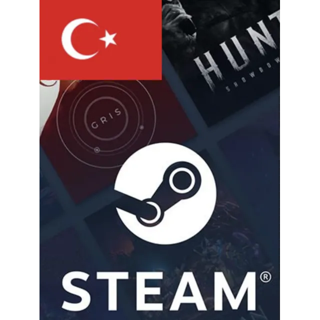✅Steam 300 TL (Турция) 🇹🇷 Gift Card (Моментально) +🎁