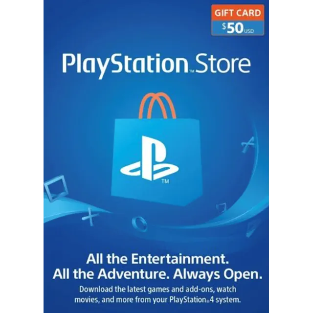 🔥Playstation Network PSN🔥 Gift Card 50$ - США Быстро