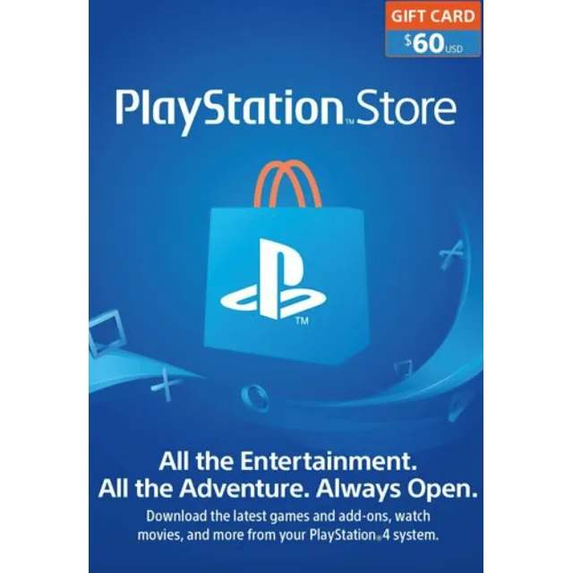 🔥Playstation Network PSN🔥 Gift Card 60$ - США Быстро
