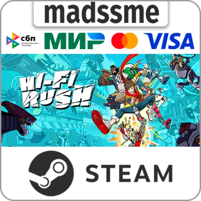Hi-Fi RUSH * RU/KZ/СНГ/TR/AR * STEAM 🚀 АВТОДОСТАВКА