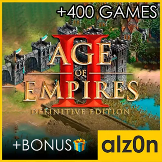 ・Age of Empires 2 D.E. + 450 игр + ПОДАРОК・ПК・GAME PASS