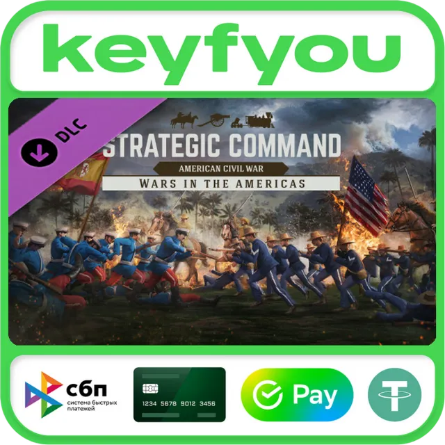 Strategic Command: American Civil War - Wars in the Americas / STEAM DLC КЛЮЧ 🔥