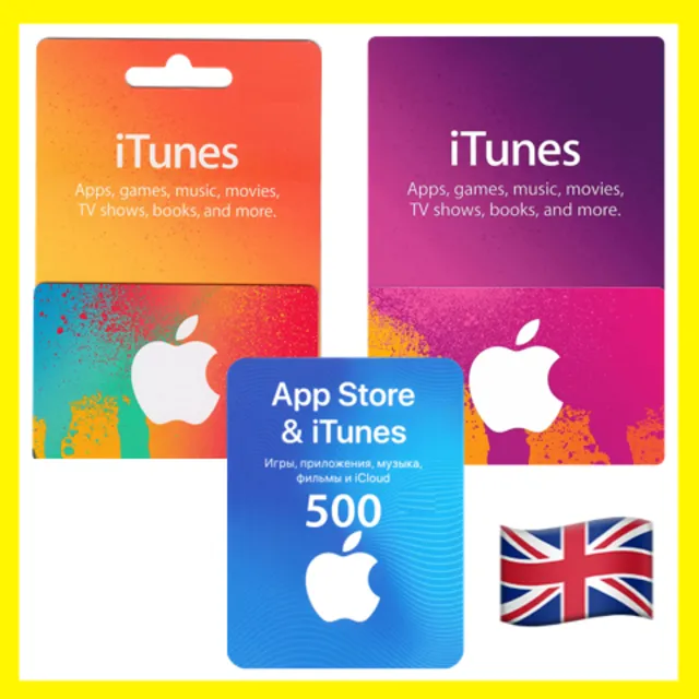 ⭐🇬🇧 App Store/iTunes Подарочная карта GBP / UK Apple