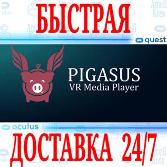 ✅Pigasus VR Media Player 🔵OCULUS QUEST ⚡АВТОВЫДАЧА⚡