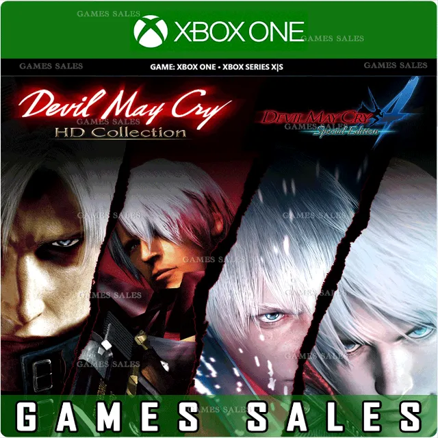 ✅❤️DEVIL MAY CRY HD COLLECTION &amp; 4SE BUNDLE❤️XBOX🔑