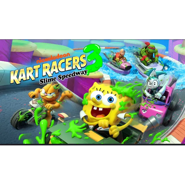 (PS4/PS5) 💜 Nickelodeon Kart Racers 3: Slime Speedway
