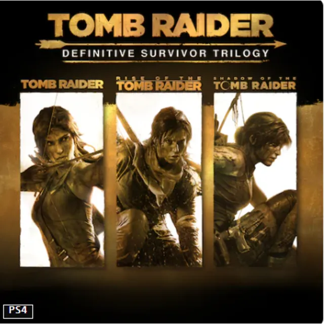 (PS4/PS5) 💜 Tomb Raider: Definitive Survivor Trilogy
