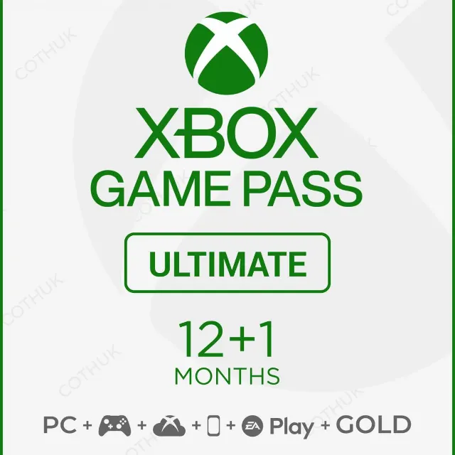 Xbox Game Pass ULTIMATE 12+1 Месяц+ Бесплатная активаци