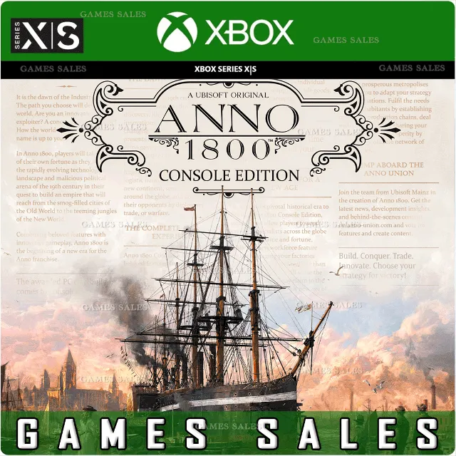✅❤️ANNO 1800 CONSOLE EDITION STANDARD❤️XBOX|XS🔑КЛЮЧ✅