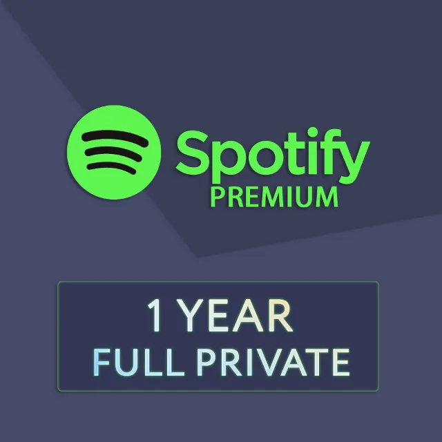 Spotify Premium 1 Year (Private) - Prepaid