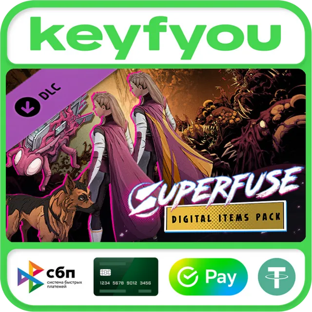 Superfuse Digital Items Pack / STEAM DLC GLOBAL КЛЮЧ 🔥