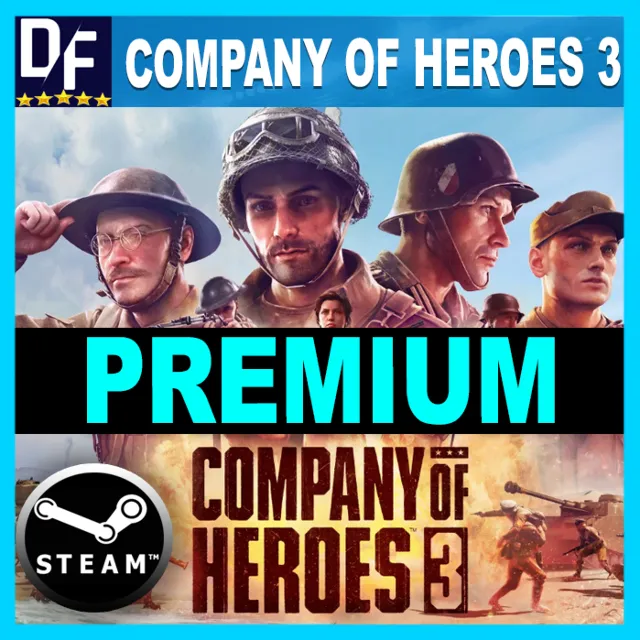 ・COMPANY OF HEROES 3 — PREMIUM EDITION・STEAM АККАУНТ・