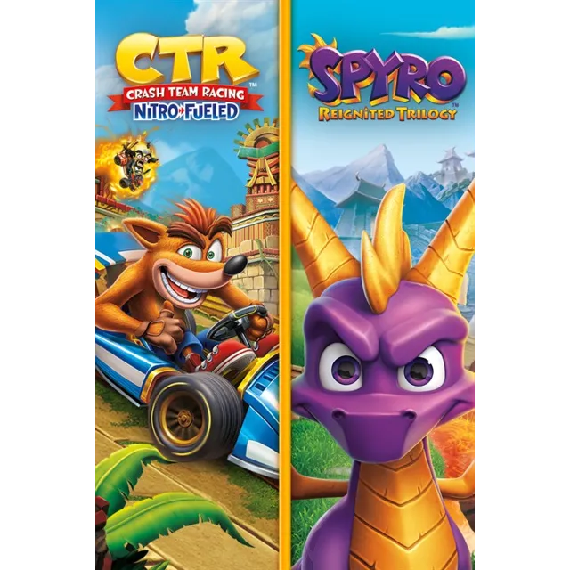 Crash Team Racing Nitro-Fueled + Spyro Xbox активация
