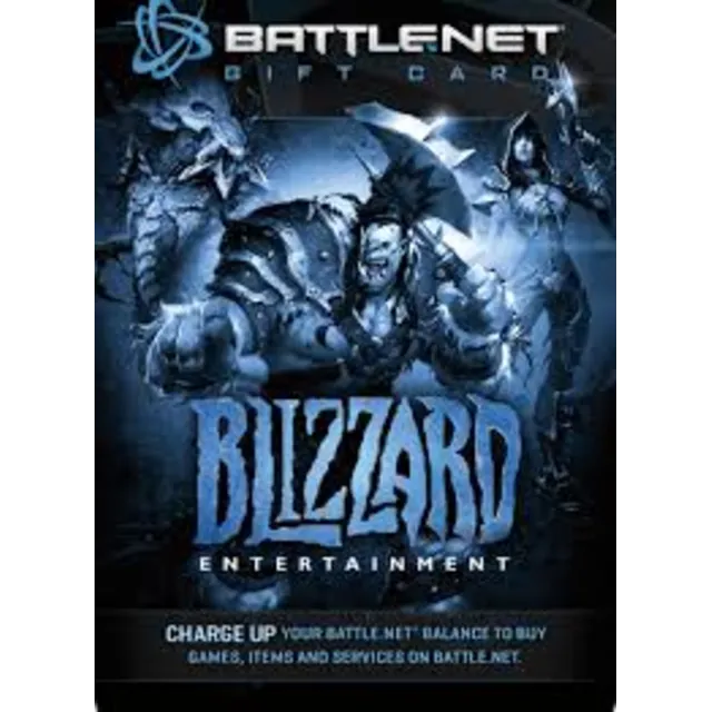 Blizzard 5-10-20$ (USD) Battle.net Gift Card