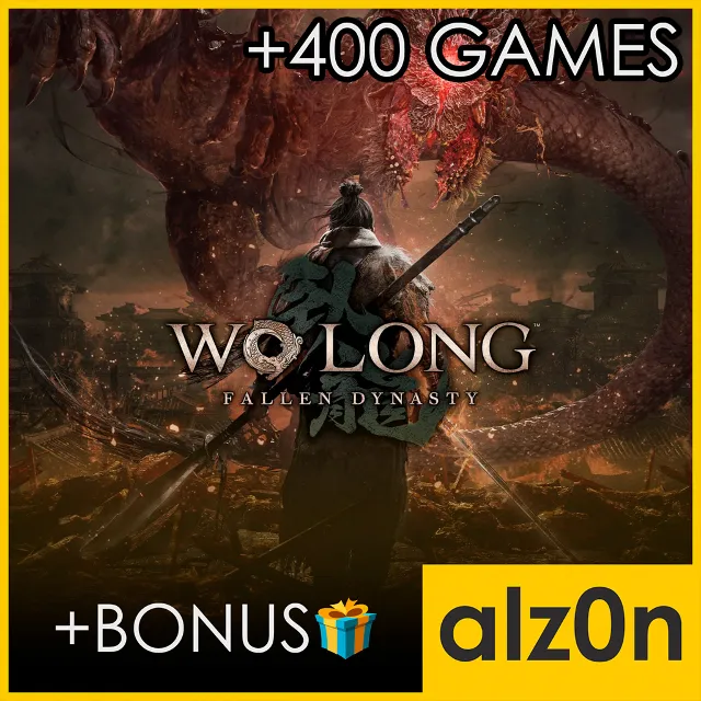 ・Wo Long Fallen Dynasty + 450 игр + ПОДАРОК・ПК