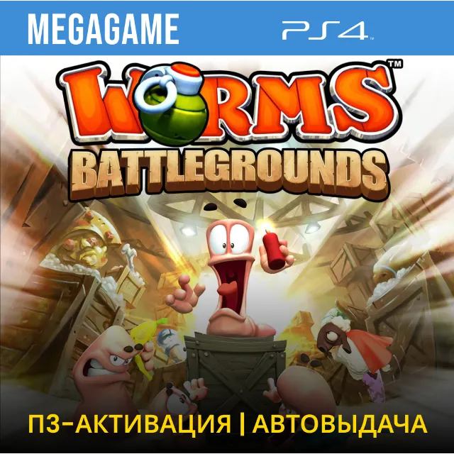 Worms Battlegrounds (PS4/ENG) П3-Активация