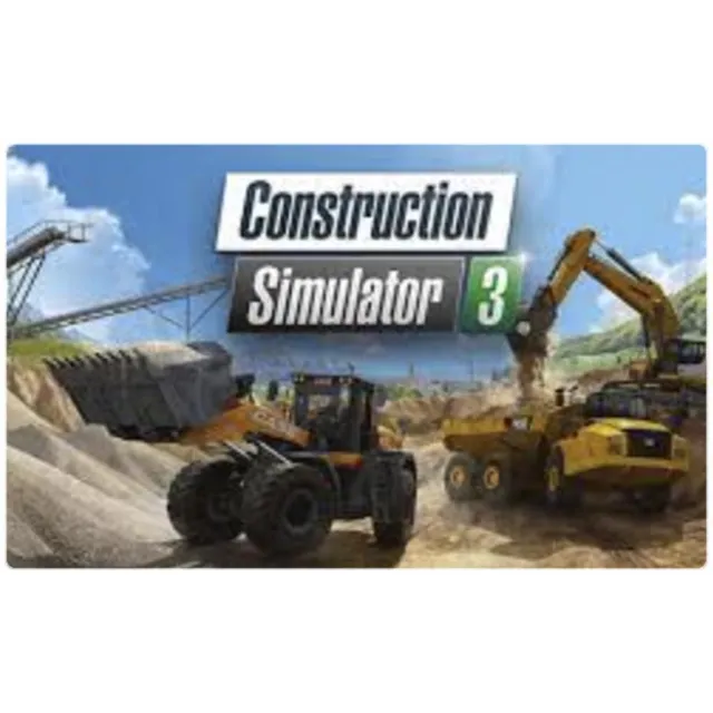 🌕 Construction Simulator 3 (PS4/PS5/RU) П3 - Активация