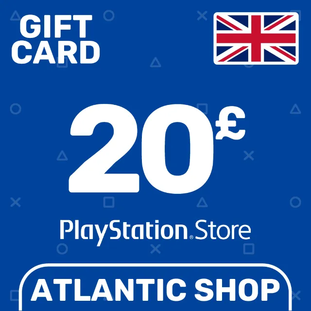 ⭐️Карта Пополнения PSN 20 Фунтов (GBP) Великобритания