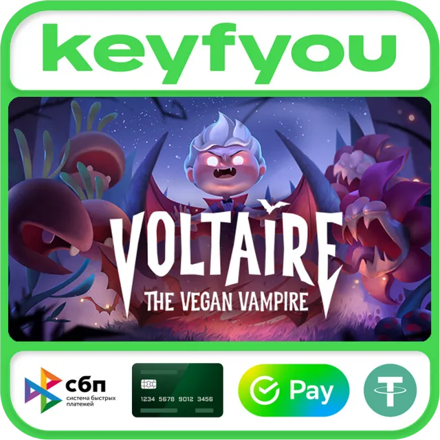 Voltaire: The Vegan Vampire / STEAM GLOBAL КЛЮЧ 🔥