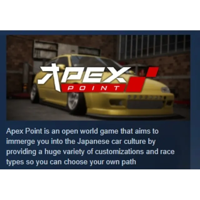 Apex Point АВТОДОСТАВКА STEAM GLOBAL МГНОВЕННО ЛИЦЕНЗИЯ