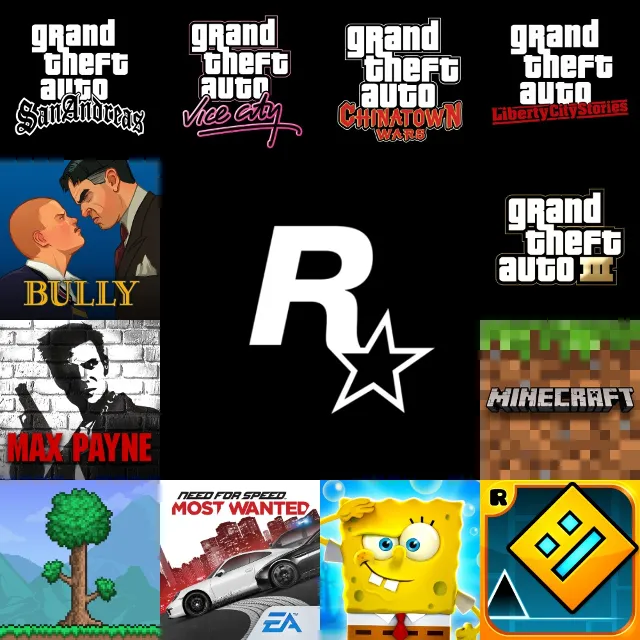 ⚡️ Rockstar Games Collection iPhone ios AppStore iPad🎁
