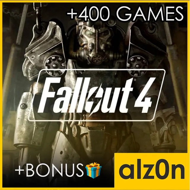 ・Fallout 4 + 450 игр + ПОДАРОК・ПК・GAME PASS