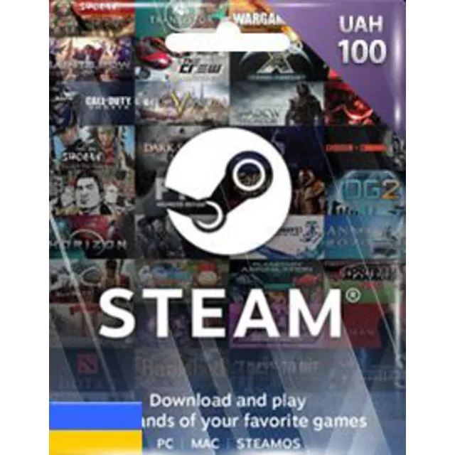 💣 Steam пополнение на ₴100 гривен Украина (UA)  +🎁