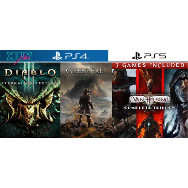 Van Helsing / DIABLO 3 / GreedFall | PS4 PS5| активация