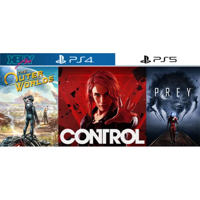 The Outer Worlds / Prey / Control | PS4 PS5 | П3 актив