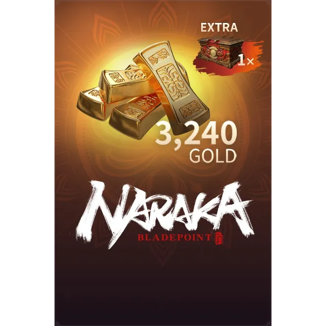 Naraka Bladepoint Золото 3240 Xbox One &amp; Series X|S